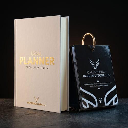 Duo Calendario e Goal Planner Imprenditore365 2027