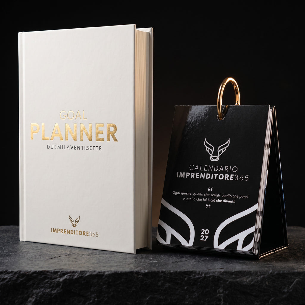 Duo Calendario e Goal Planner Imprenditore365 2027