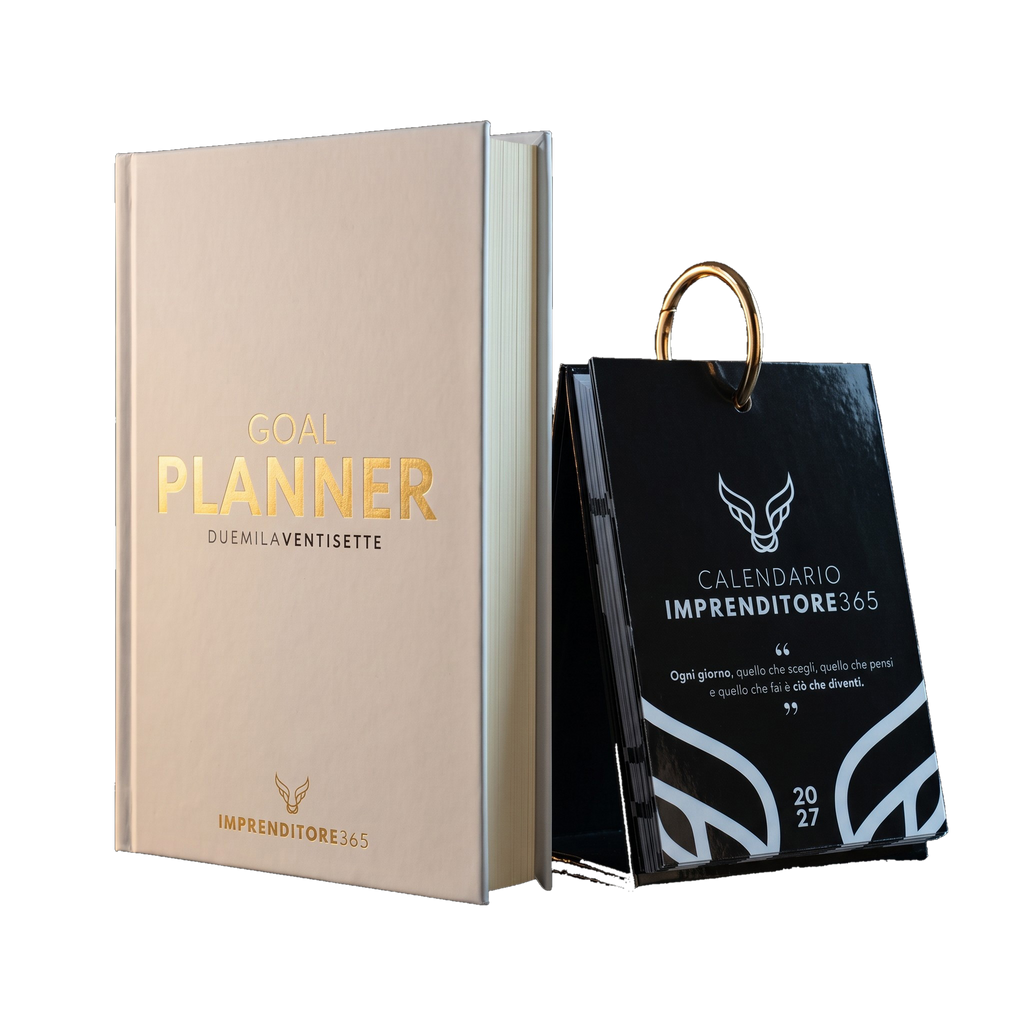 Duo Calendario e Goal Planner Imprenditore365 2027