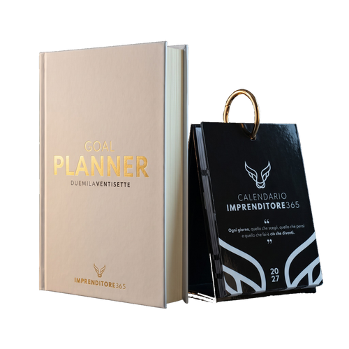Duo Calendario e Goal Planner Imprenditore365 2027