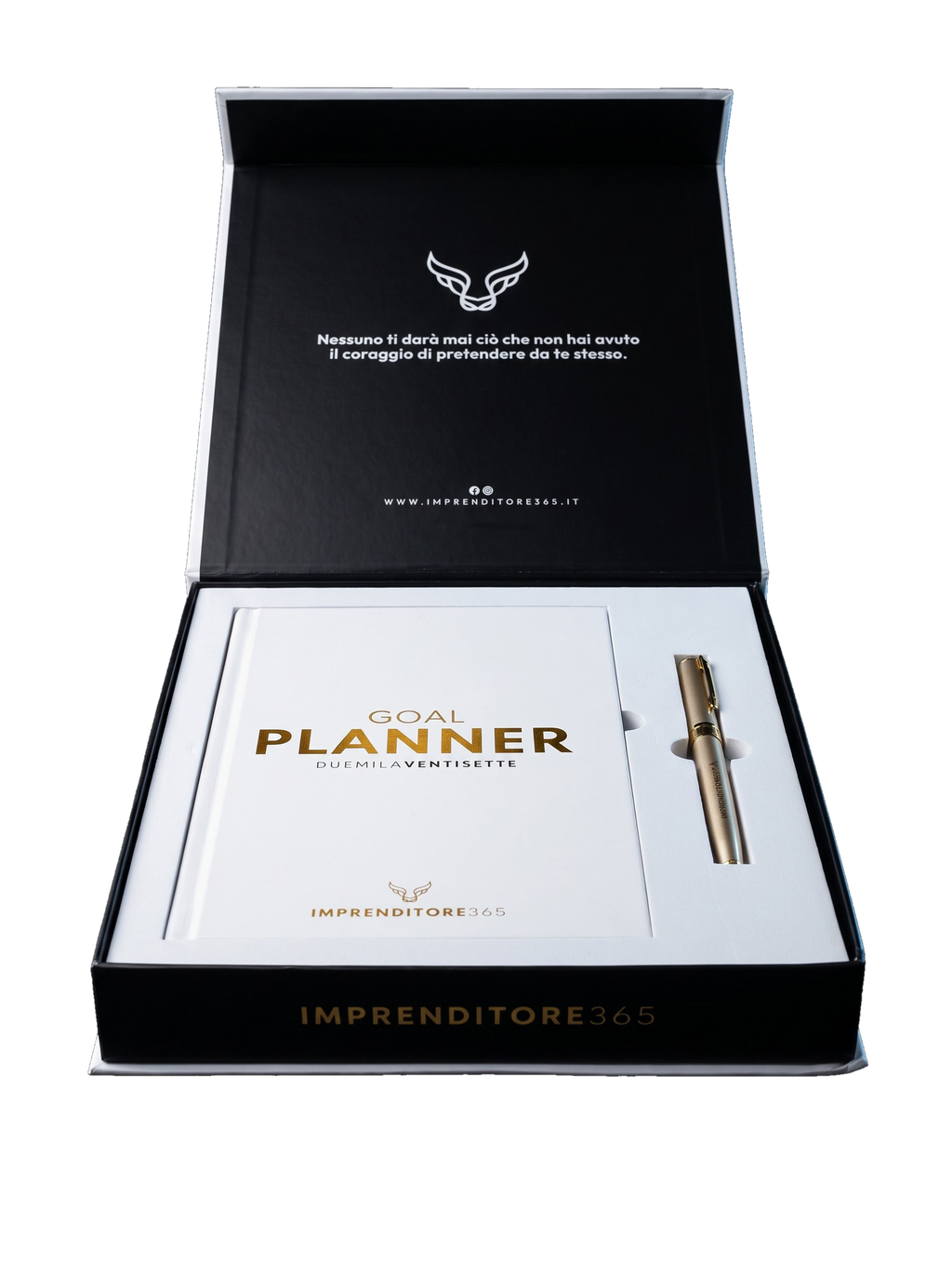 Kit Agenda Imprenditore365 2027, Goal Planner con cover rigida