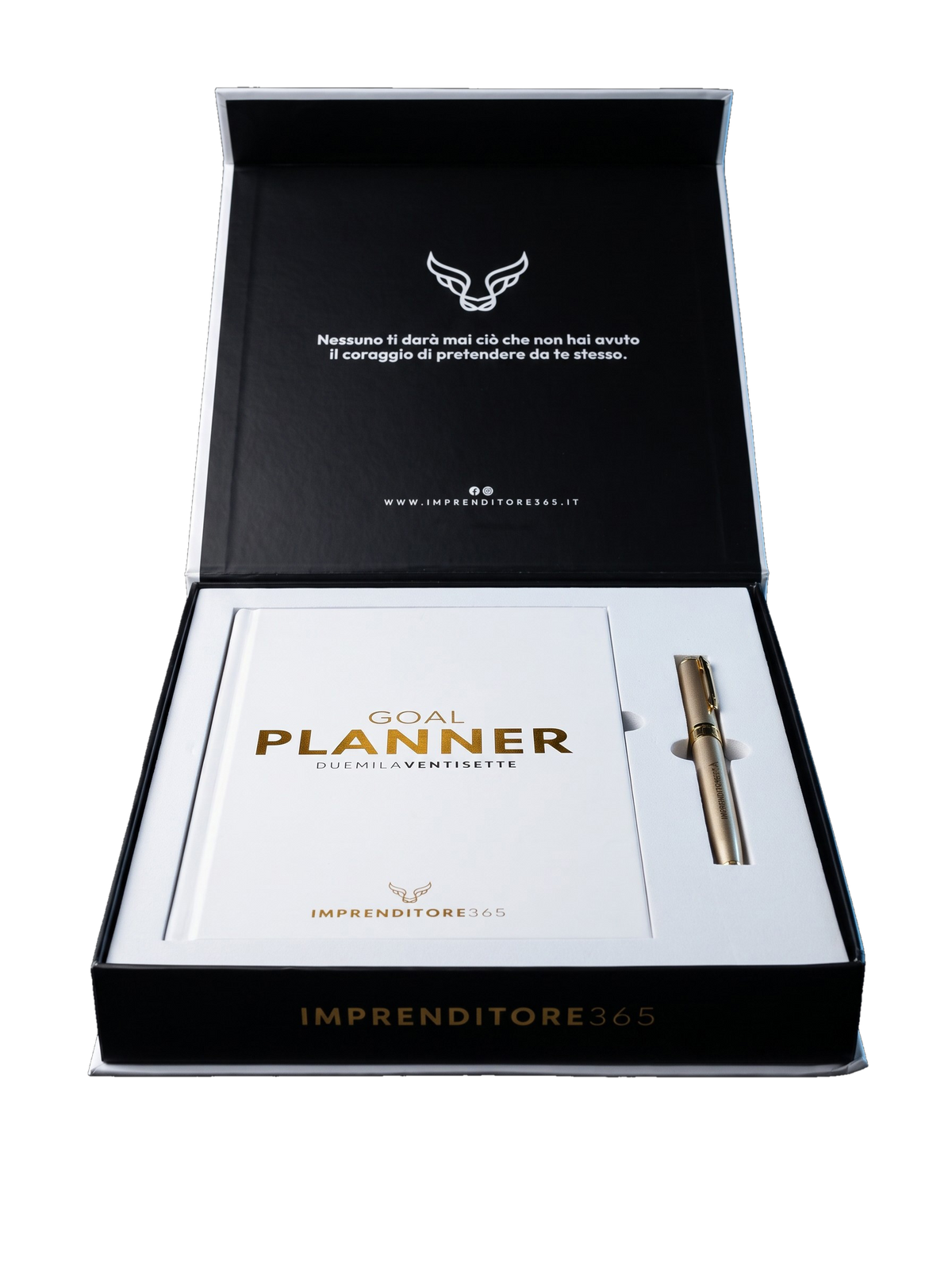 Kit Agenda Imprenditore365 2027, Goal Planner con cover rigida
