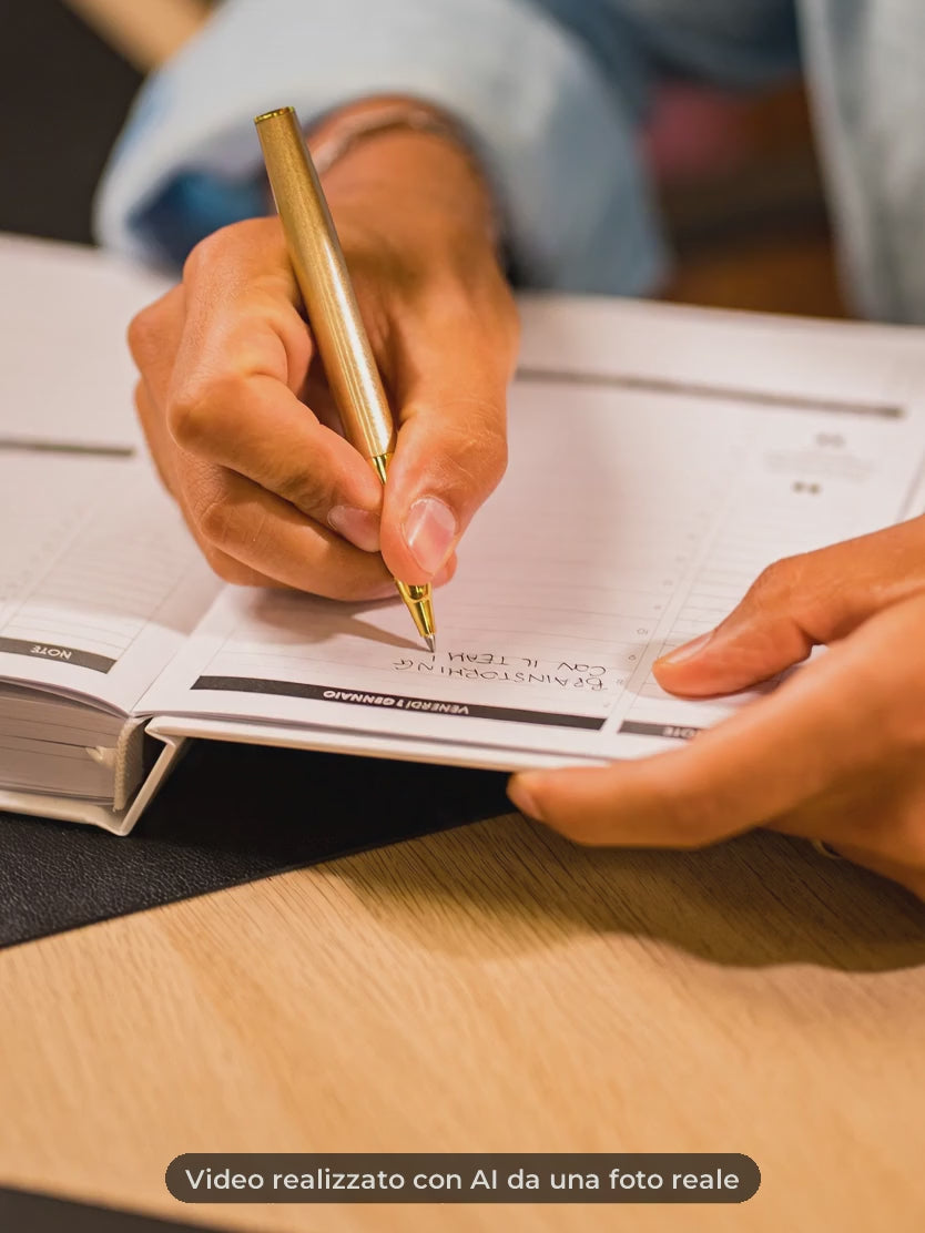Video realizzato con AI da una foto reale: si scrive nel Goal Planner 2027